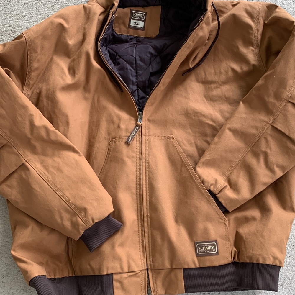 Schmidt Canvas Hooded Jacket - image 4